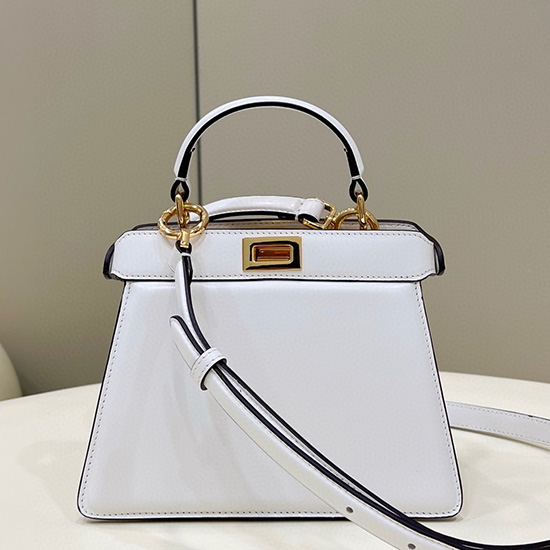 Fendi Peekaboo Iseeu Petite Bianco F80062