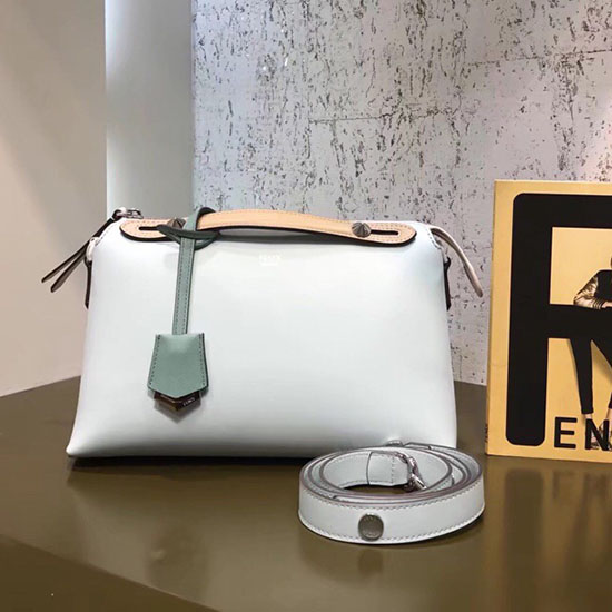 Fendi Tra Laltro Borsa Boston Regolare Verde Chiaro F81491