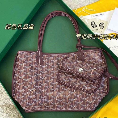 Goyard Borsa Tote Mini Goyardine Bordeaux G6003