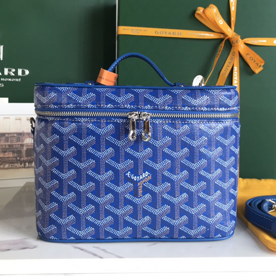 Goyard Muse Beauty Case Blu Gy020185