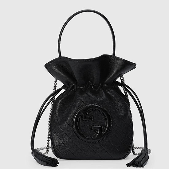 Gucci Borsa A Secchiello Mini Blondie Nera 760313