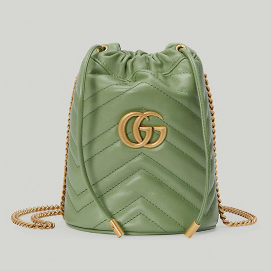 Gucci Borsa A Secchiello Mini GG Marmont 575163