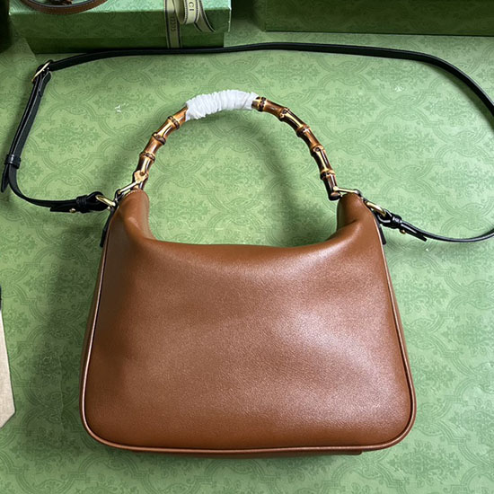 Gucci Borsa A Tracolla Diana Piccola Marrone 746251