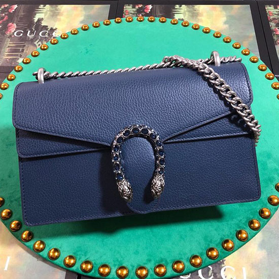 Gucci Borsa A Tracolla Dionysus Piccola Blu 400249