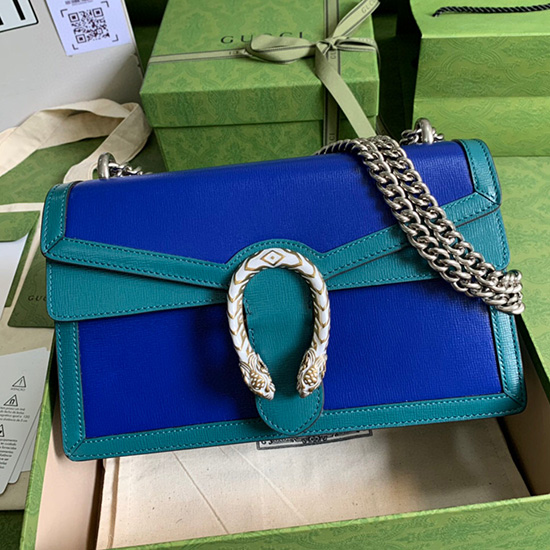 Gucci Borsa A Tracolla Dionysus Piccola Blu 400249