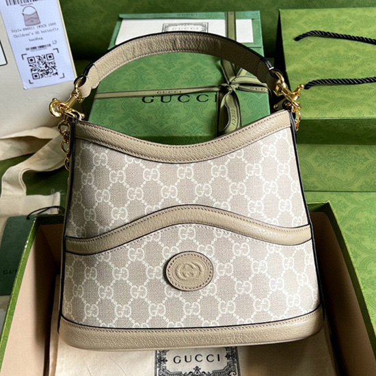 Gucci Borsa A Tracolla Grande Con Incastro G 696011