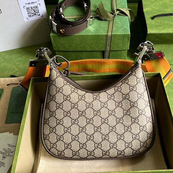 Gucci Borsa A Tracolla Piccola Attache Beige 699409