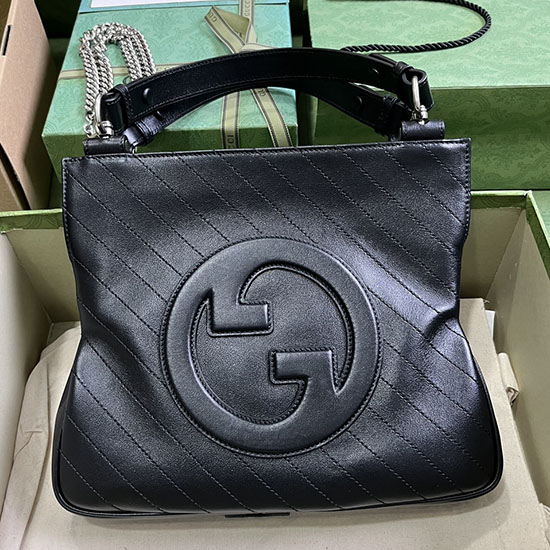 Gucci Borsa Tote Bionda Bionda Piccola Nera 751518