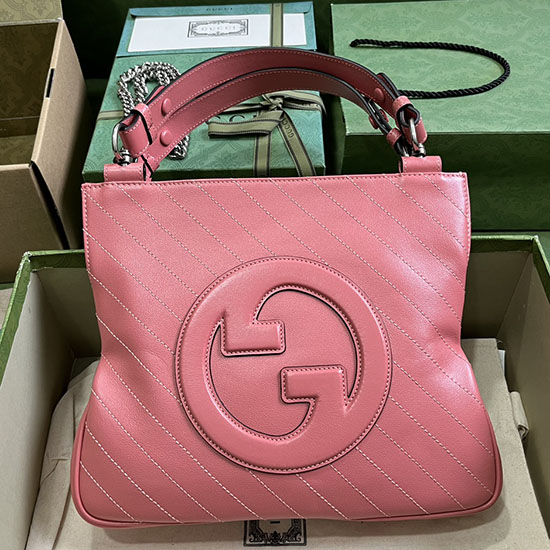 Gucci Borsa Tote Bionda Bionda Piccola Rosa 751518