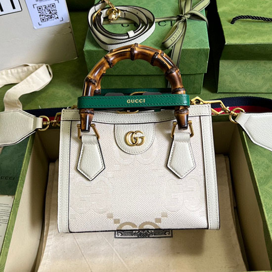 Gucci Borsa Tote Diana Mini Jumbo Gg 702732