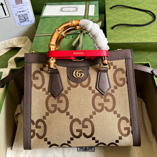 Gucci Borsa Tote Diana Piccola Con Jumbo GG 660195