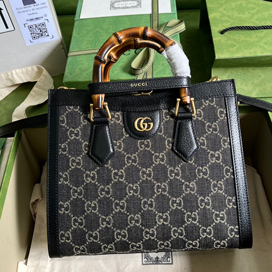 Gucci Borsa Tote Diana Piccola Nera 660195