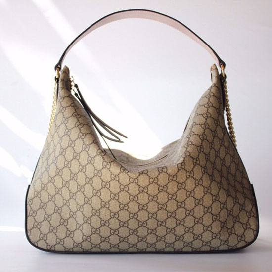 Gucci GG Supreme Hobo Grande 477324