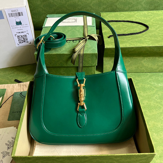 Gucci Jackie 1961 Borsa Hobo Piccola Verde 636709