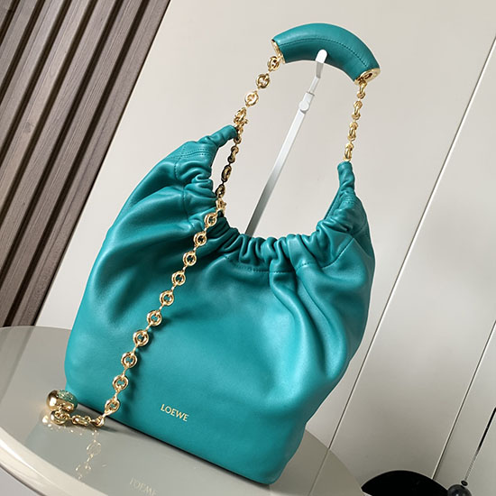 Loewe Borsa Piccola Da Spremere Verde Smeraldo 652329