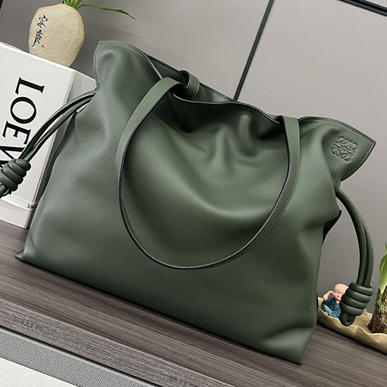 Loewe Grande Pochette Flamenco Verde L62350