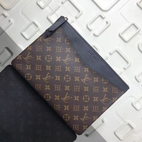 Louis Vuitton Borsa Giornaliera In Tela Monogram Noir M64590