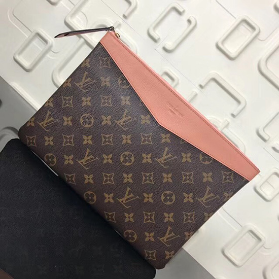 Louis Vuitton Borsa Giornaliera In Tela Monogram Nuda M64590