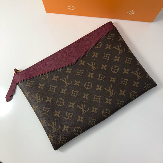 Louis Vuitton Borsa Giornaliera In Tela Monogram Viola M62048