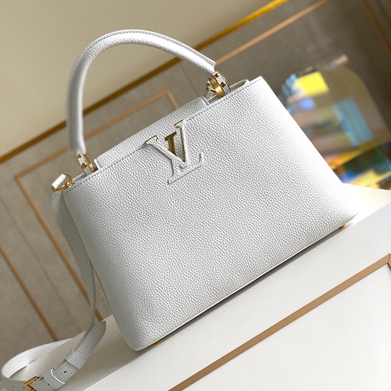 Louis Vuitton Capucines Bb Bianco M94517