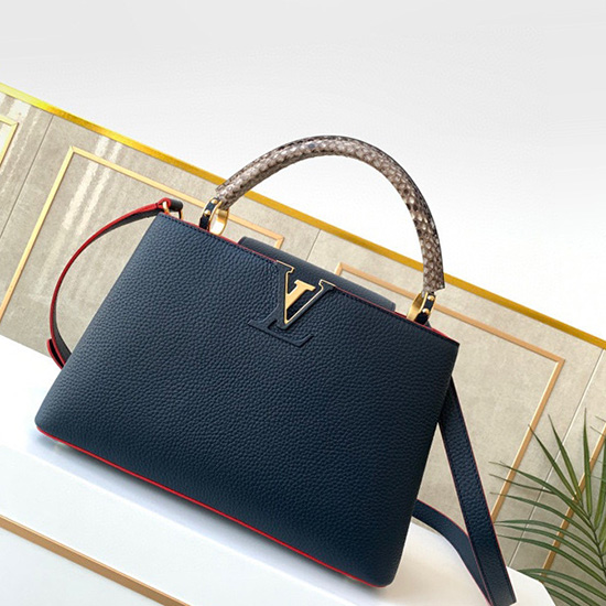 Louis Vuitton Capucines Bb Blu Navy M97980