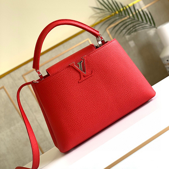 Louis Vuitton Capucines Bb Rosso M94517