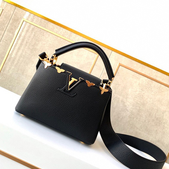 Louis Vuitton Capucines Mini Nero M56669