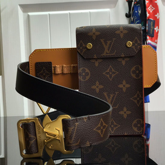 Louis Vuitton Cintura In Tela Monogram Utility Da 35 Mm M0235u