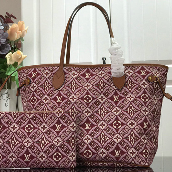 Louis Vuitton Dal 1854 Neverfull Mm Bordeaux M57230