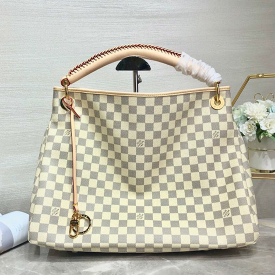 Louis Vuitton Damier Azur Tela Artsy Mm N40253