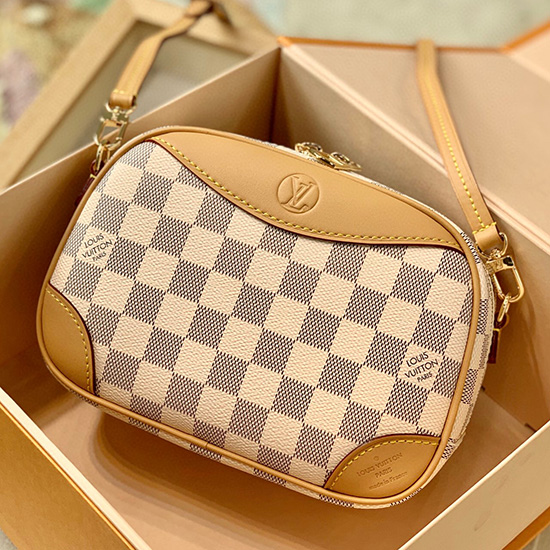 Louis Vuitton Damier Azur Tela Mini Deauville N50048