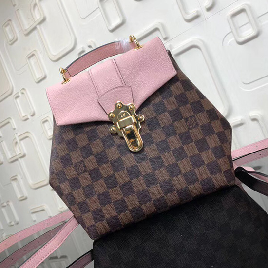 Louis Vuitton Damier Ebene Tela Clapton Zaino Magnolia N42262