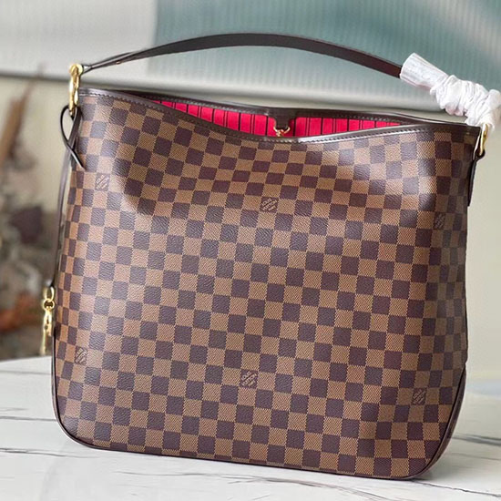 Louis Vuitton Damier Ebene Tela Deliziosa Mm N50156