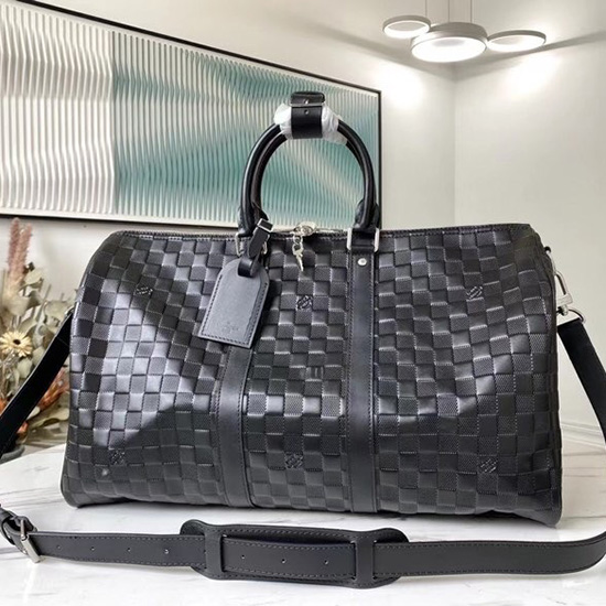 Louis Vuitton Damier Infini Borsone In Pelle 45 N41145