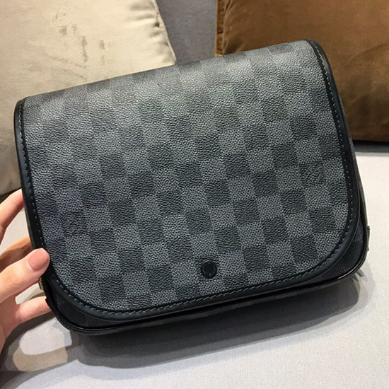 Louis Vuitton Damier Pochette In Tela Grafite N47629