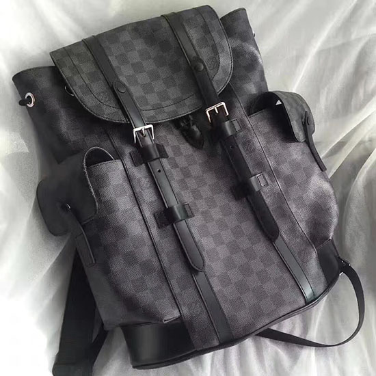 Louis Vuitton Damier Tela Grafite Christopher Pm N41379