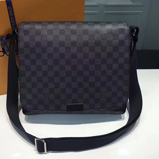 Louis Vuitton Damier Tela Grafite Distretto Mm N41272