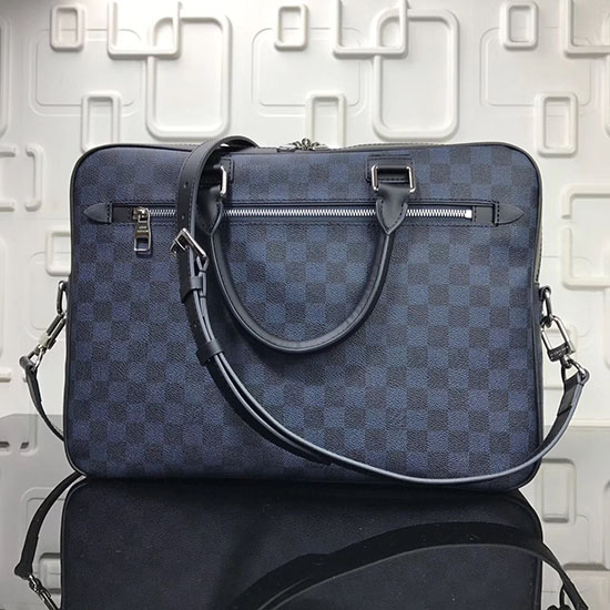 Louis Vuitton Damier Tela Grafite Porta Documenti Business N41347