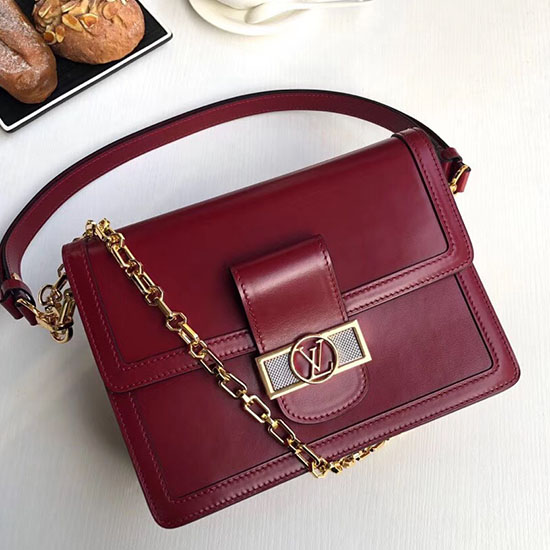 Louis Vuitton Dauphine Mm Bordeaux M55835