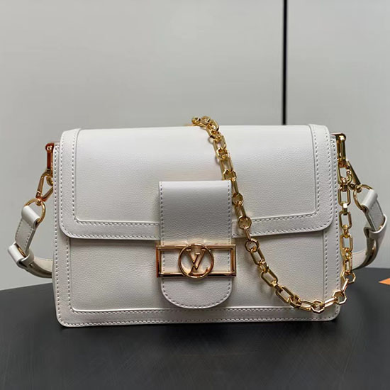 Louis Vuitton Dauphine Soft Mm Bianco M25209