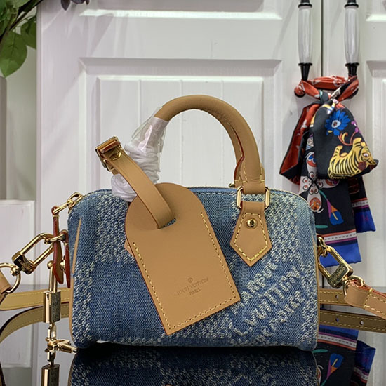 Louis Vuitton Denim Nano Veloce N40682