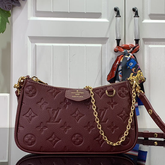 Louis Vuitton Easy Pochette Con Cinturino Bordeaux M81066