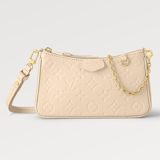 Louis Vuitton Easy Pochette Con Cinturino Crema M81066