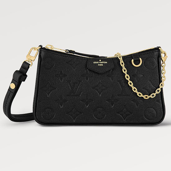 Louis Vuitton Easy Pochette Con Cinturino Nera M81066