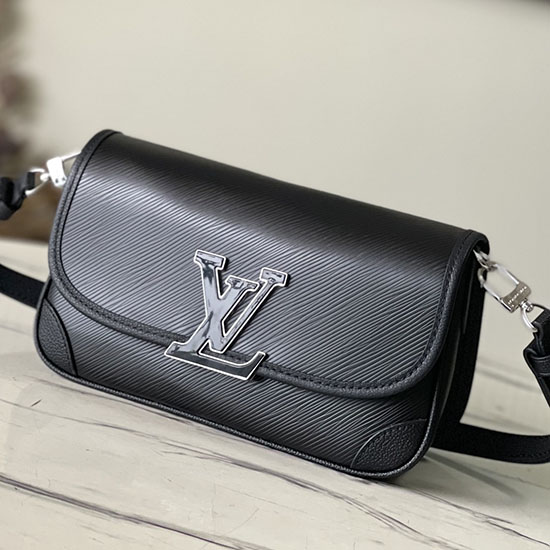 Louis Vuitton Epi Pelle Buci Nero M59386