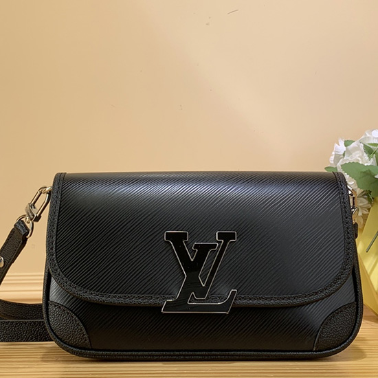 Louis Vuitton Epi Pelle Buci Nero M59459