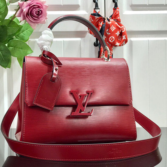 Louis Vuitton Epi Pelle Grenelle Pm Cherry Berry M53694