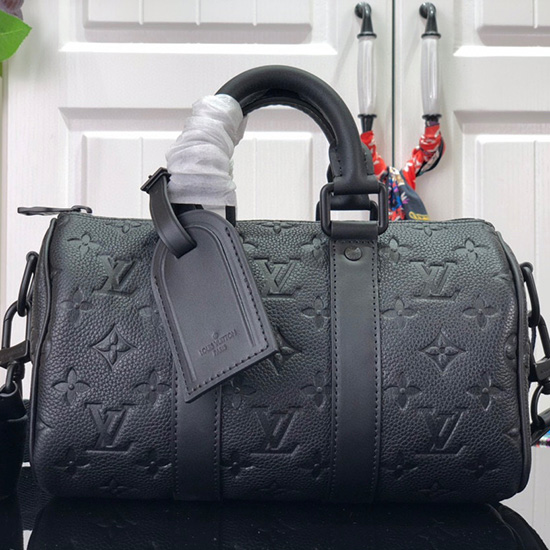 Louis Vuitton Keepall Bandouliere 25 Nero M20929