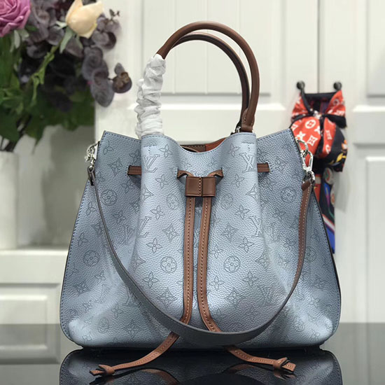 Louis Vuitton Mahina Pelle Girolata Blu M54401