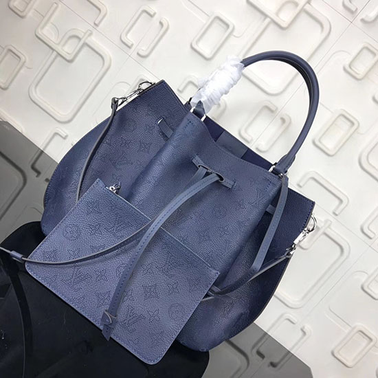 Louis Vuitton Mahina Pelle Girolata Blu Navy M54401